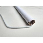 White Drapery Hanger-18" ( inc tube 500pcs,2 box)